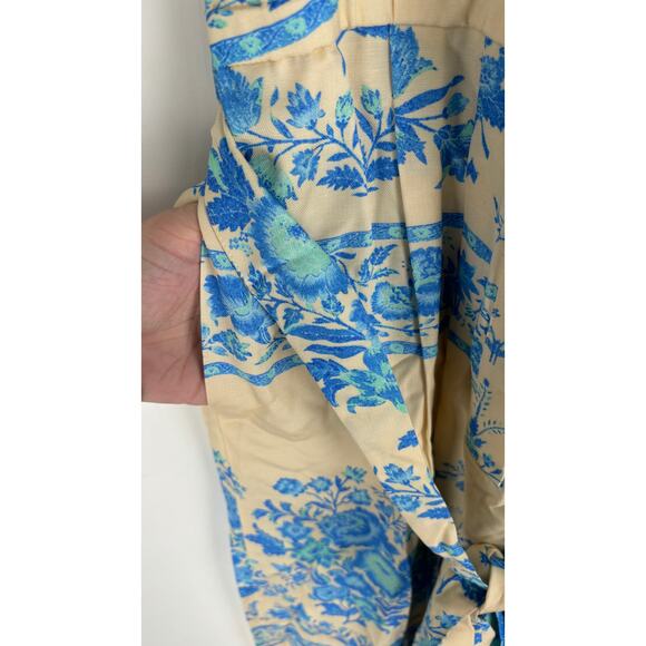 Anthropologie Plenty Tracy Reese Printed Halter Wide Leg Jumpsuit Womens XS New - Picture 9 of 12